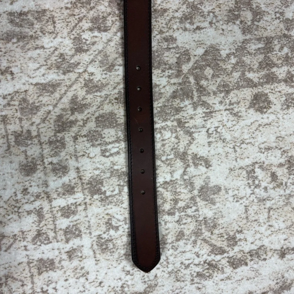 Brown Full‎ Grain Leather Belt Size 46/48